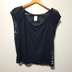 Victoria secrets pink top M